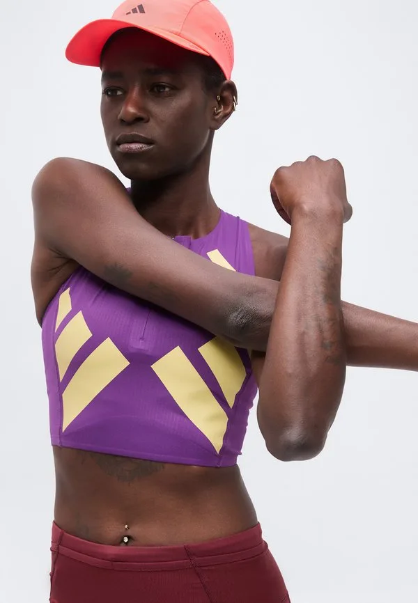 Топ Adidas Performance, Tribe Purple — фото 4