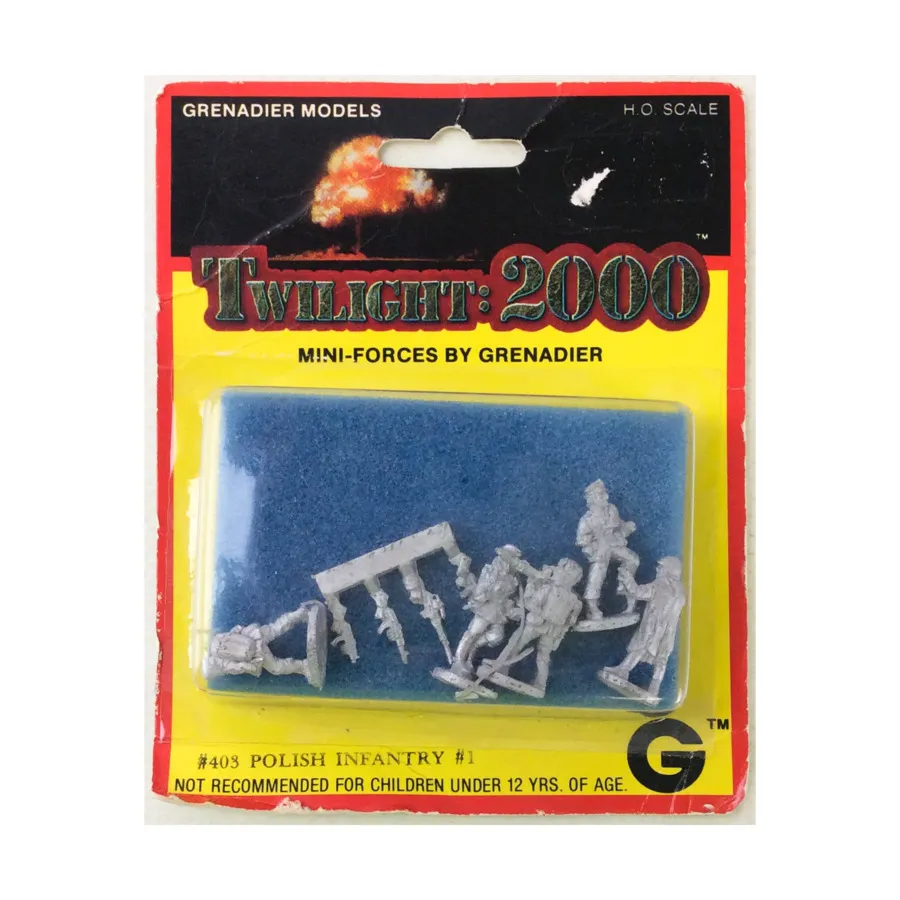 

Польская пехота №1, Twilight - 2000 - Miniatures