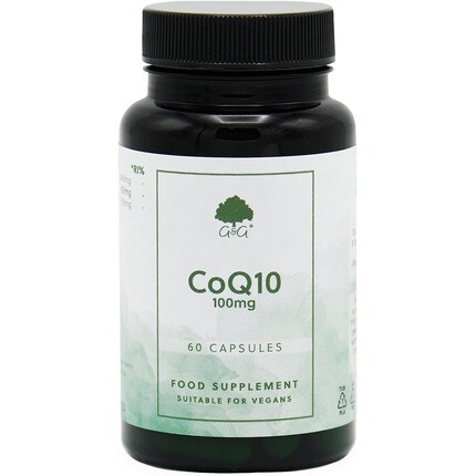 

Убихинон Co-Q10, 100 мг, 60 веганских капсул, G&G Vitamins