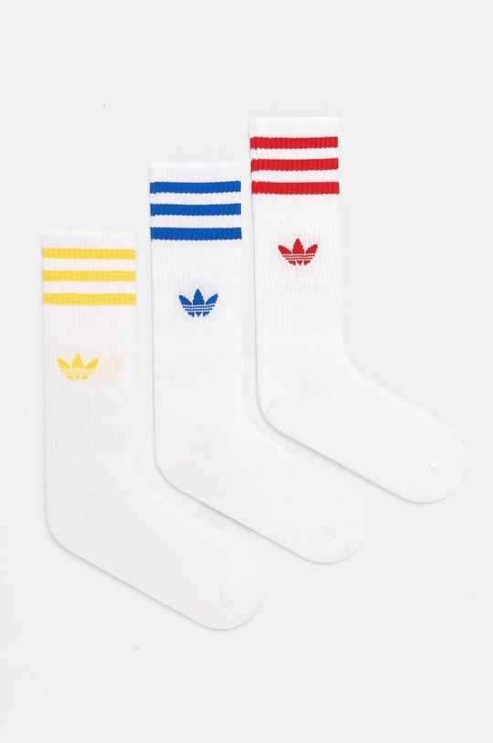 

3 пары носков adidas Originals, белый