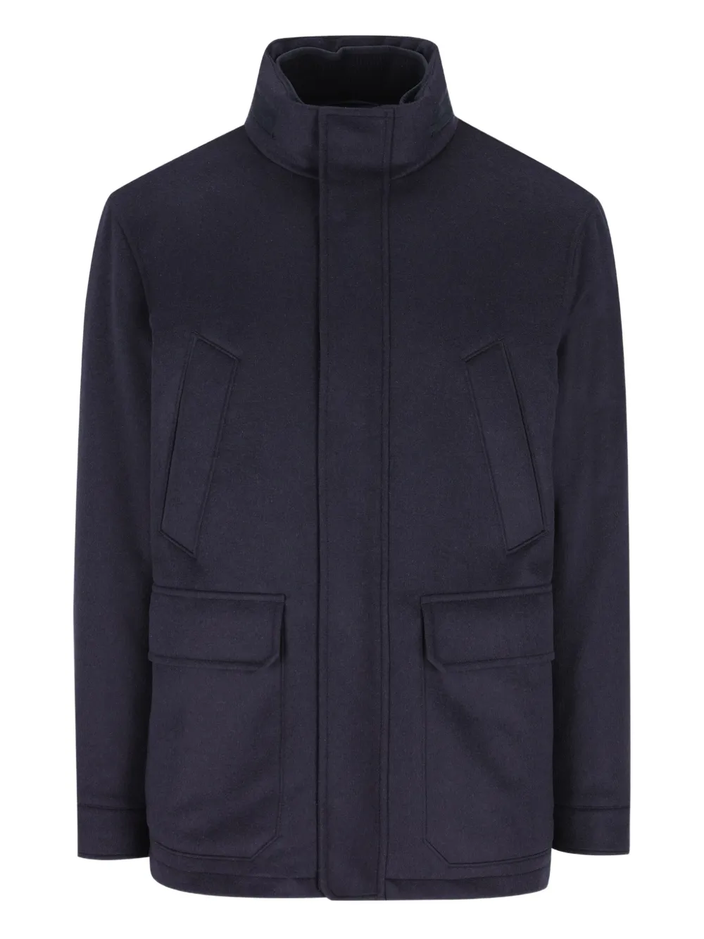 

Куртка с передним карманом Zegna, синий