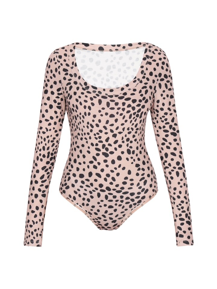 

Боди Swirly Bodysuit, цвет Leopard