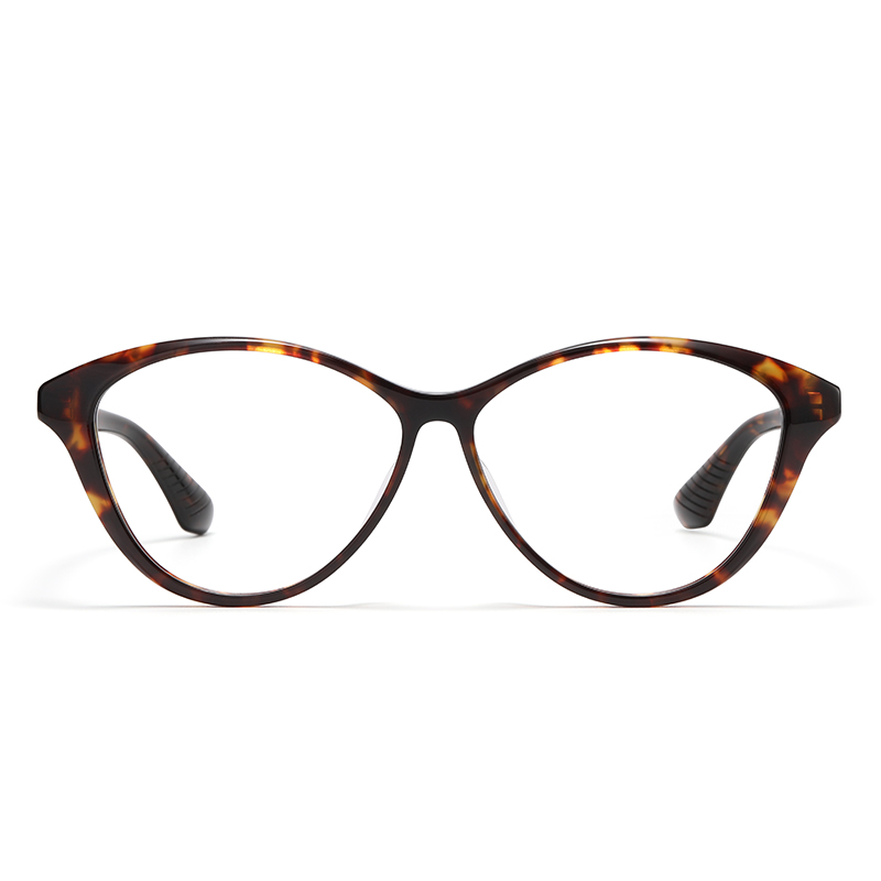 

SHAWN LEE Пластиковая оправа кошачий глаз унисекс, Tortoiseshell