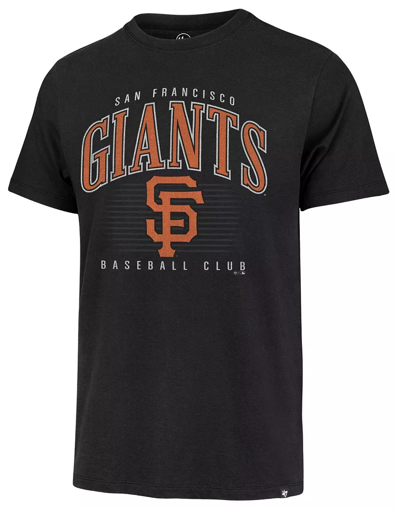 

Мужская черная футболка с двойным заголовком Cooperstown Franklin '47 San Francisco Giants