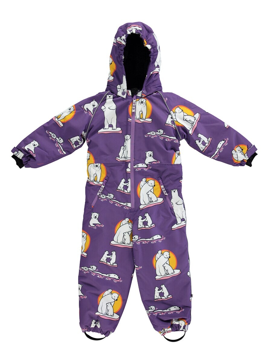 

Дождевик Småfolk Athletic Suit, фиолетовый