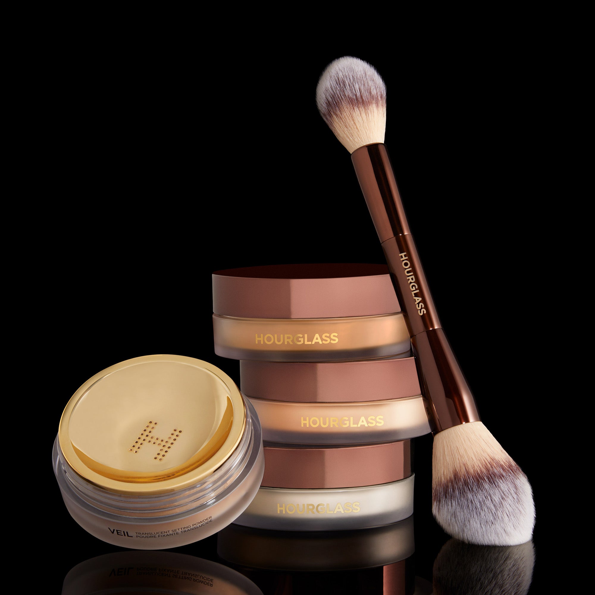Прозрачная фиксирующая пудра Hourglass Veil Translucent Setting Powder, Translucent Medium — фото 3