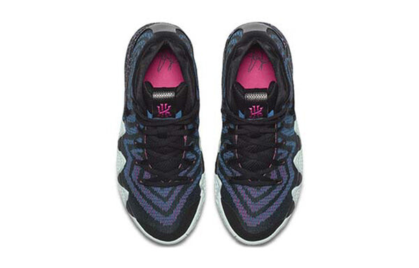 Кроссовки kyrie 4 Nike, черный — фото 4