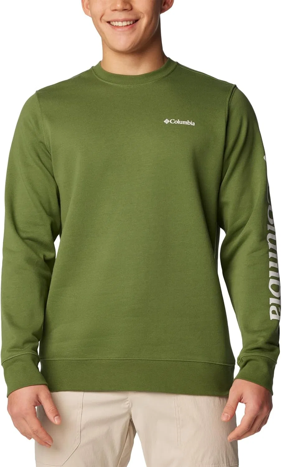 Columbia Мужская одежда Charles River Apparel Seaport Quarter Zip, Canteen/Csc Sleeve Logo