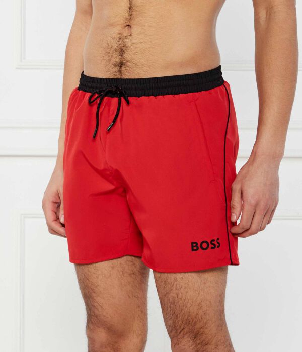 

Шорты для плавания «Морская звезда» Regular fit Boss, красный