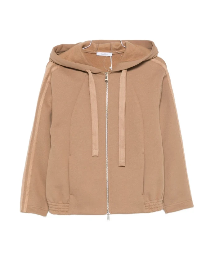 

Толстовка Omelia с застежкой-молнией по всей длине Max Mara, коричневый