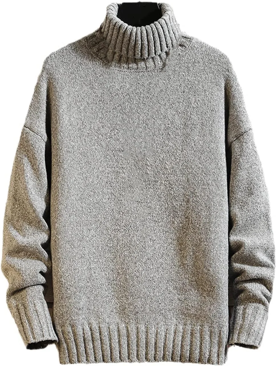 

Мужской свитер-водолазка CBROOT, утепленный, однотонный