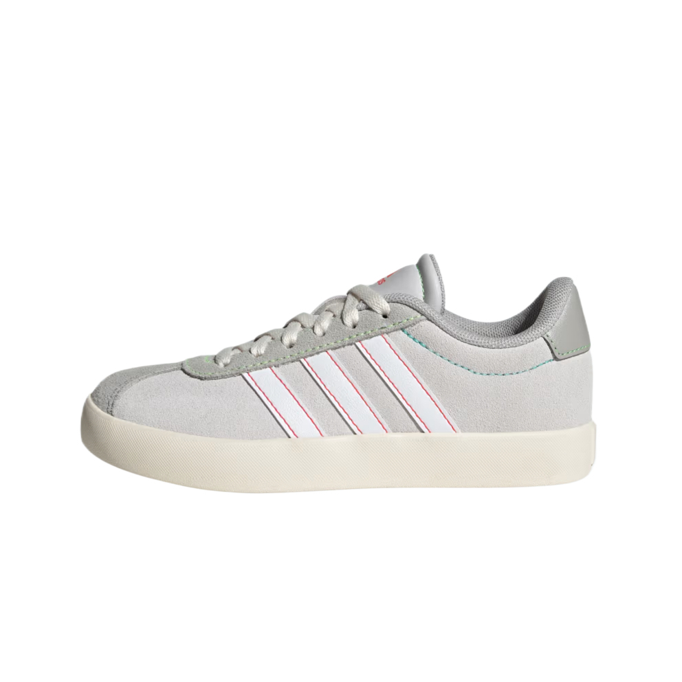 

Adidas VL COURT 3.0 детские уличные кроссовки Gray Glow Mint Lilac Kids