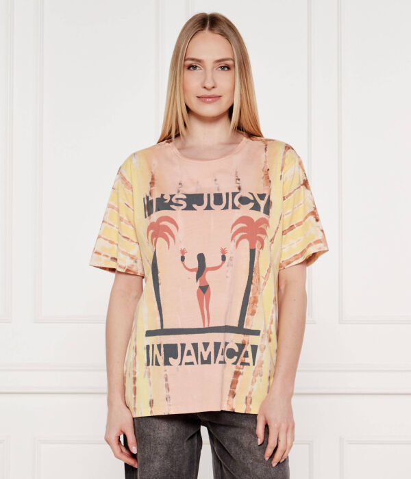 

Футболки Boyfriend fit One Teaspoon, оранжевый