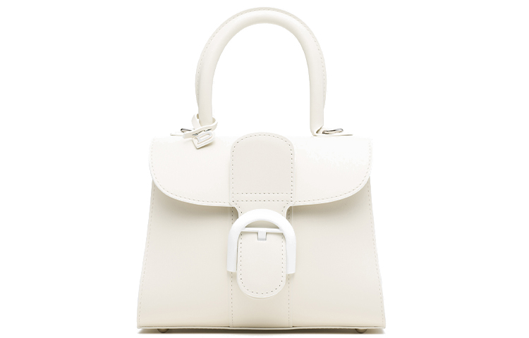

Delvaux Сумка через плечо из кожи Delvau миниатюрная женская белая