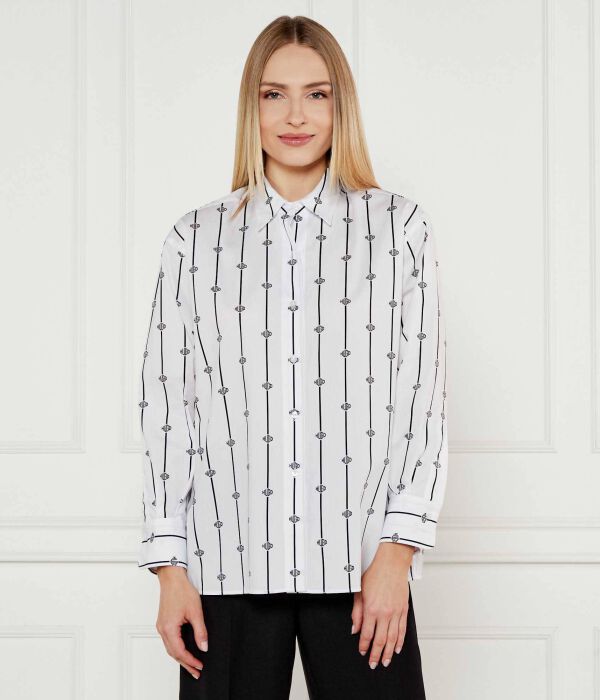 

Рубашка Эскиль Oversize fit Hugo, белый