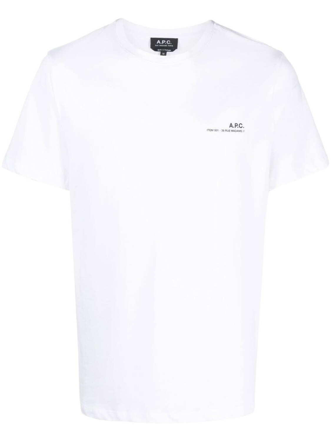 

A.P.C. футболка с логотипом, белый