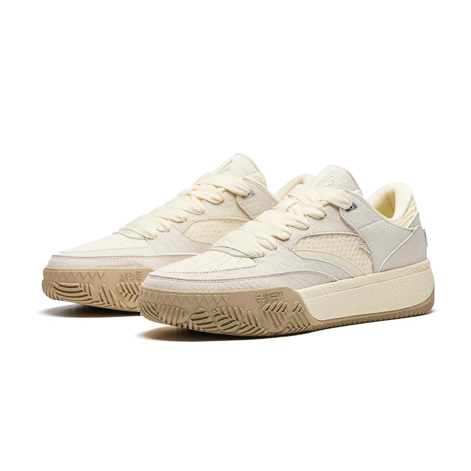 Кроссовки для скейтбординга ANTA Light Beige White/Mud Gray/Chalk — фото 3
