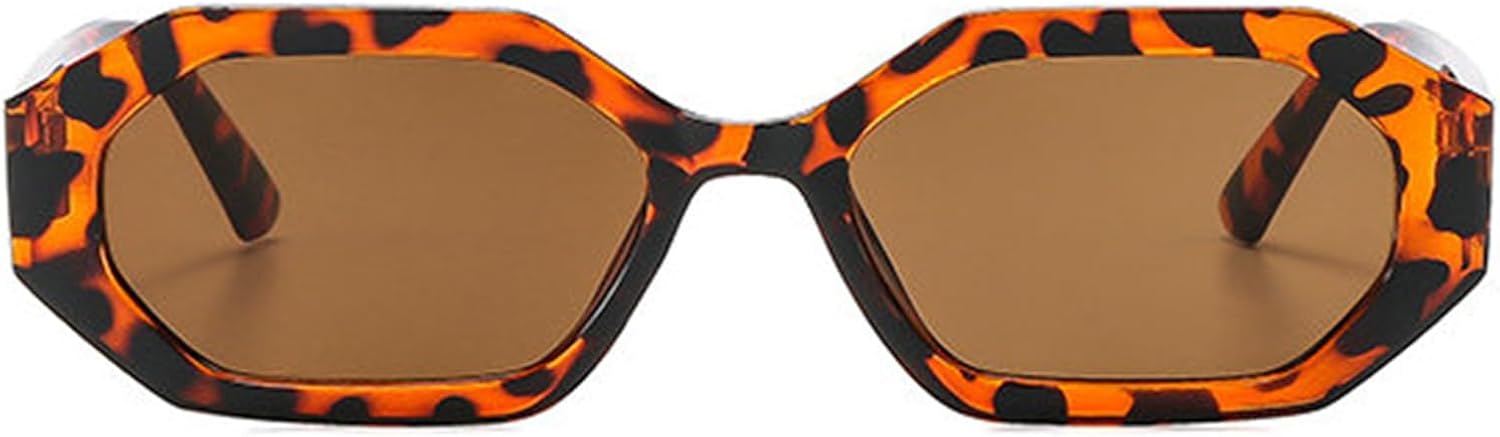 

Солнцезащитные очки Helena Retro Small Square для женщин, модные многоугольные градиентные очки с защитой от УФ-излучения UV400 для мужчин, трендовые панк-солнцезащитные очки, C5