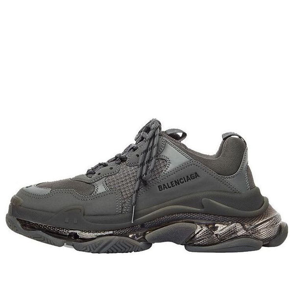 

Кроссовки triple s sneaker 'clear sole - dark grey' Balenciaga, серый