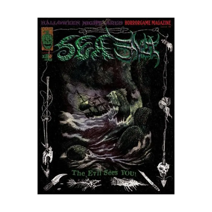 

Журнал Halloween Nightmares Horrorgame Magazine - #3 Sea Evil, Role Playing Games (Exalted Funeral)