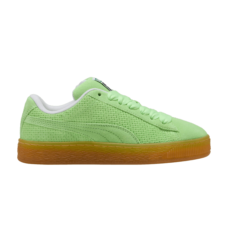 Кроссовки Puma Wmns Suede XL 'Braided - Spring Fern', зеленый
