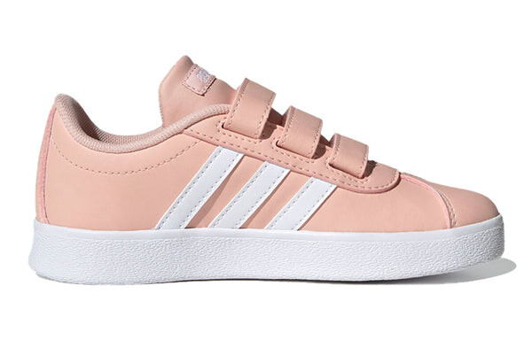 Кроссовки vl court 2.0 обувь Adidas, розовый — фото 2