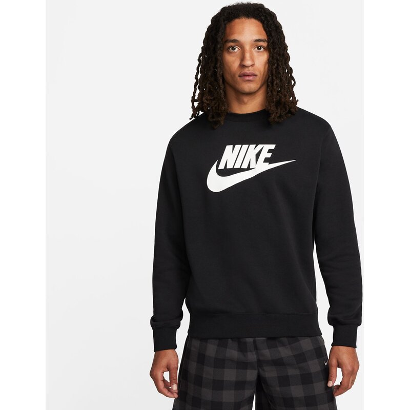 

Sweatshirt m nsw club bb crew gx Nike, черный