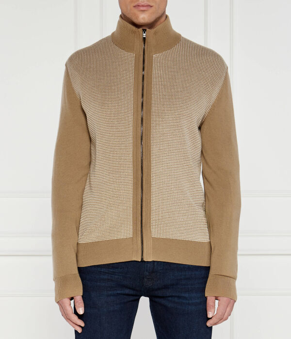 

Шерстяной свитер h-daveto Regular fit Boss, желтый