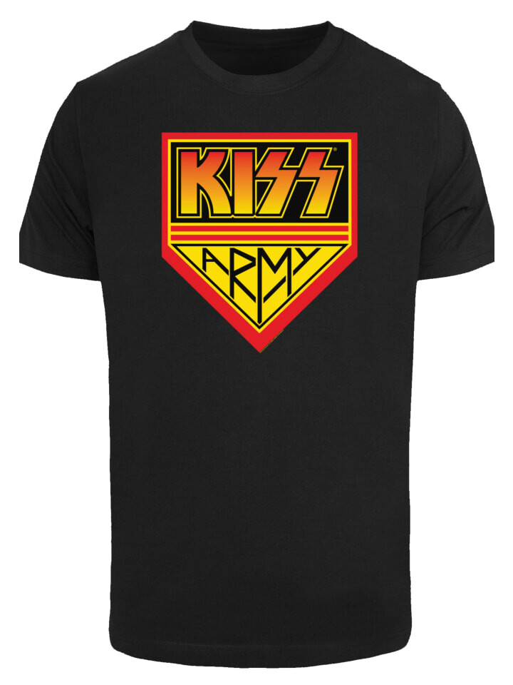 

Футболка F4NT4STIC T-Shirt Kiss Army Logo, черный