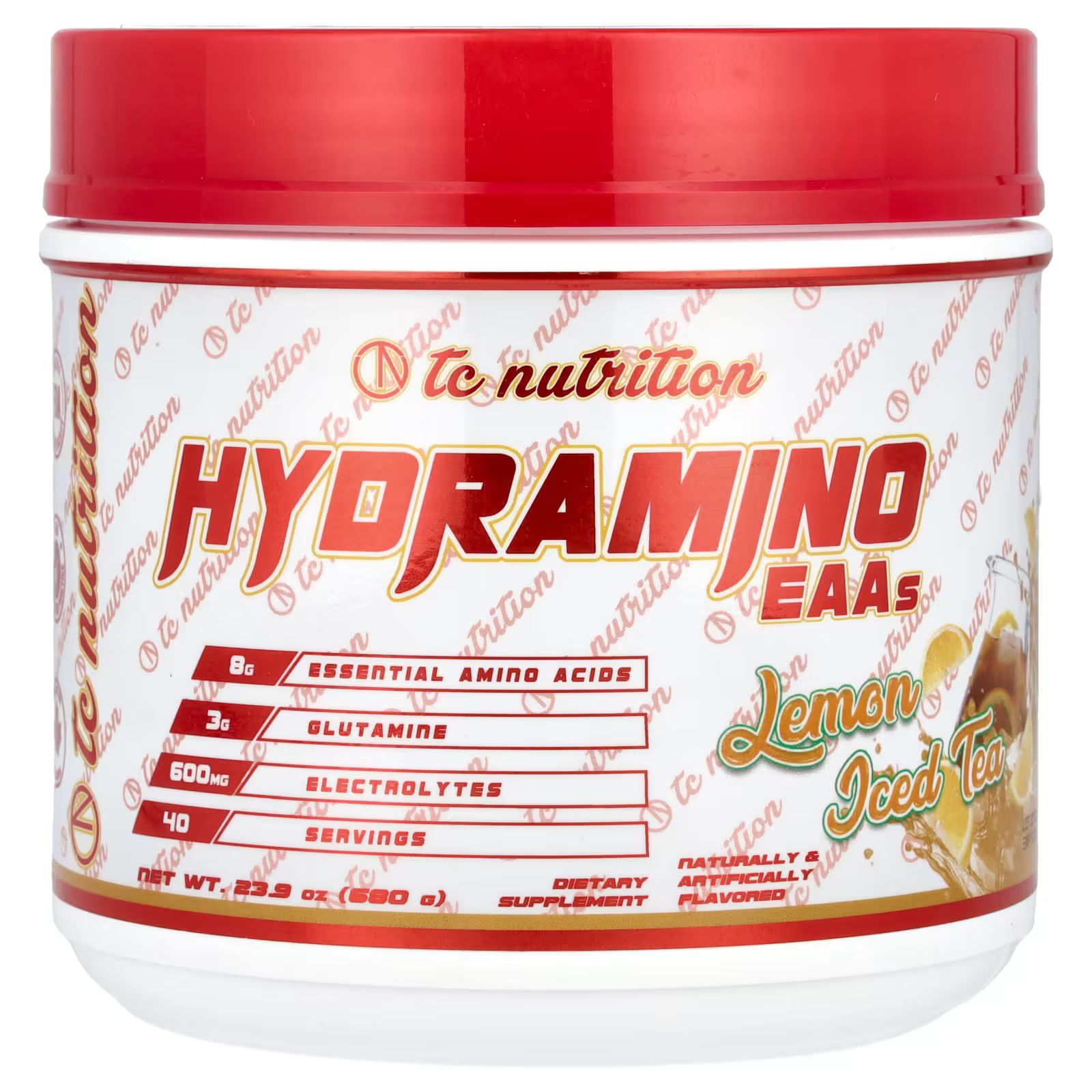 

Hydramino EAA, лимонный чай со льдом, 23,9 унции (680 г) Tc Nutrition