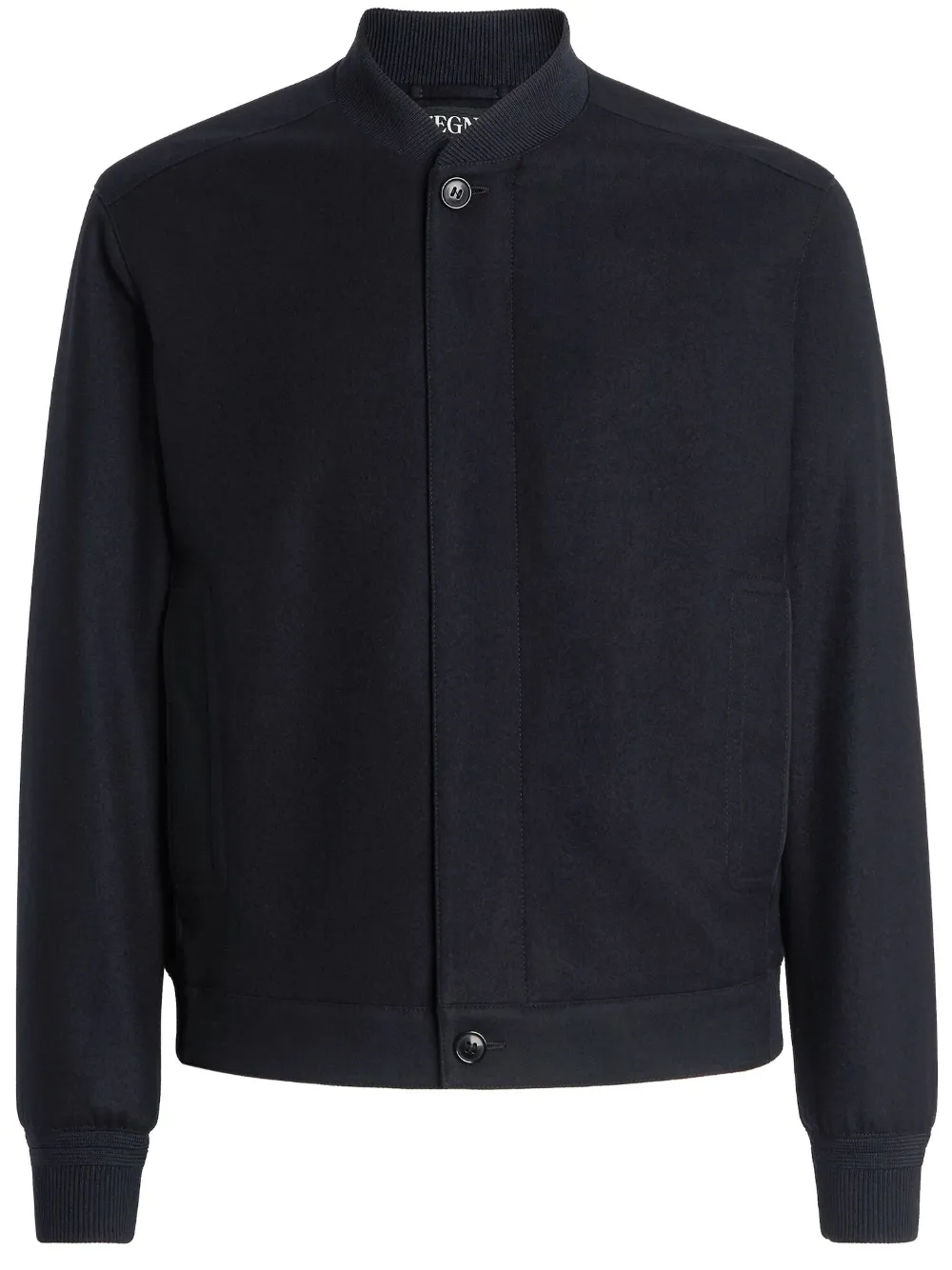 

Кашемировый бомбер Zegna, синий