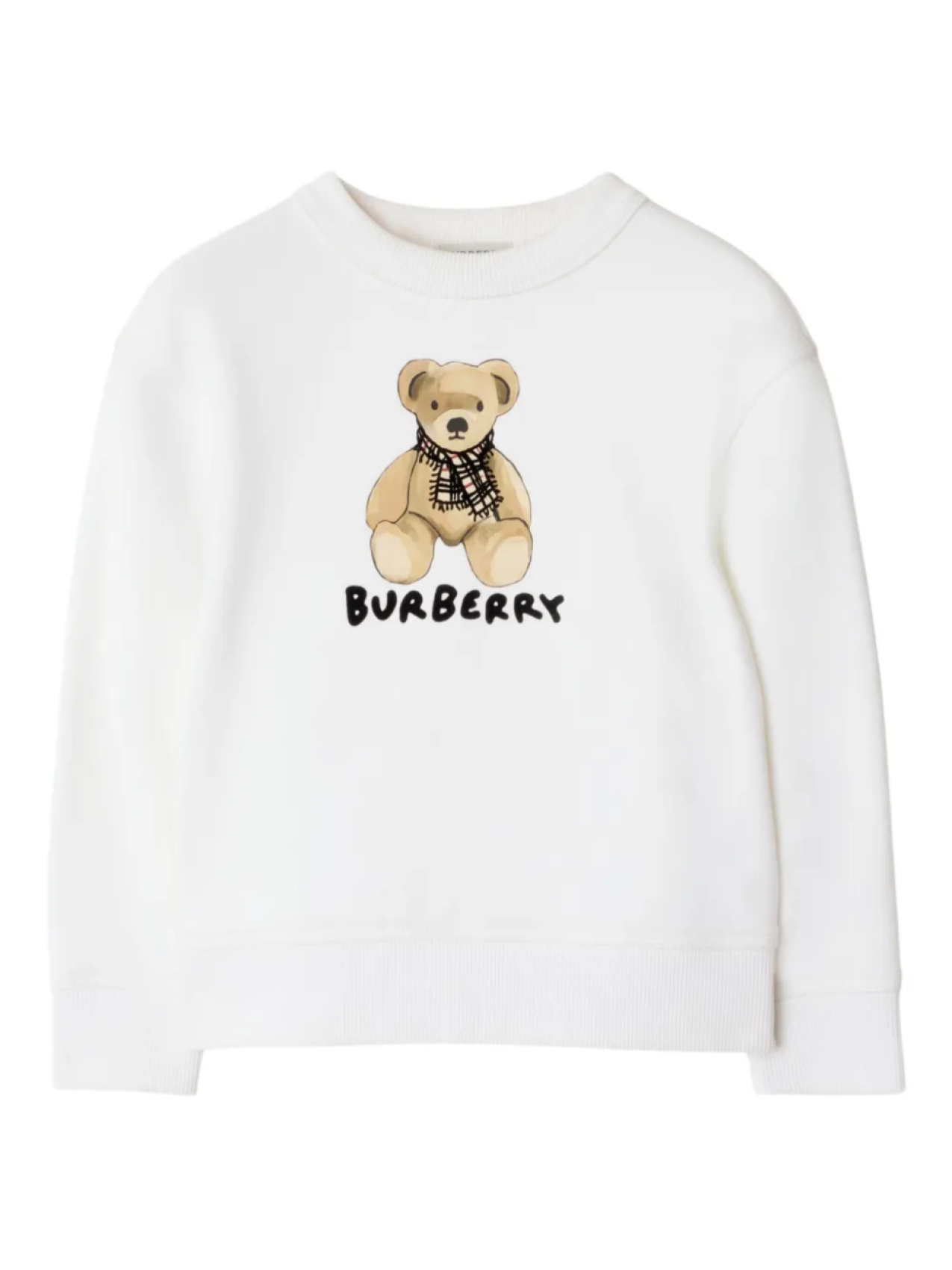

Свитер Burberry Kids Thomas Bear, белый