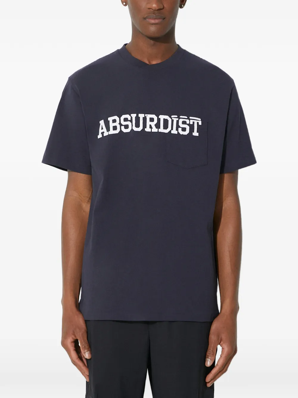 

Футболка с короткими рукавами и карманом Engineered Garments, синий