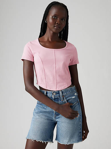 

Футболка Лира Levi's, цвет Fragrant Lilac - Blue