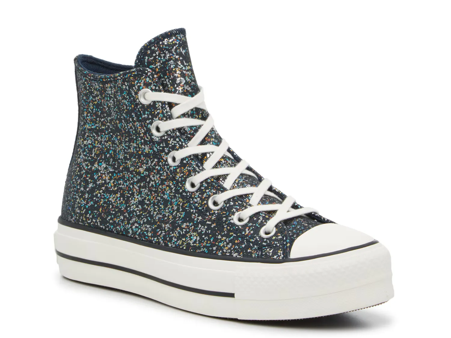 

Кроссовки Chuck Taylor All Star High-Top Platform Sneaker Converse, цвет intothevoidblack_multicolor