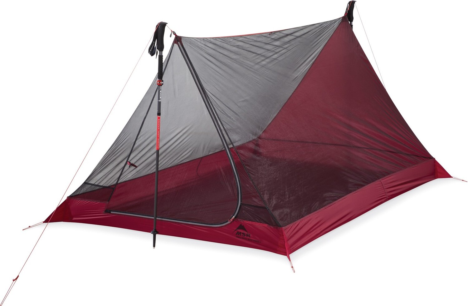 

Укрытие Thru-Hiker Mesh House 2 MSR, красный