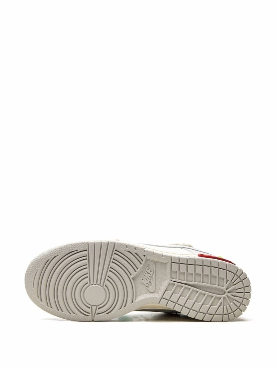 Кроссовки Dunk Low из коллаборации с Off-White Nike X Off-White, серый — фото 4