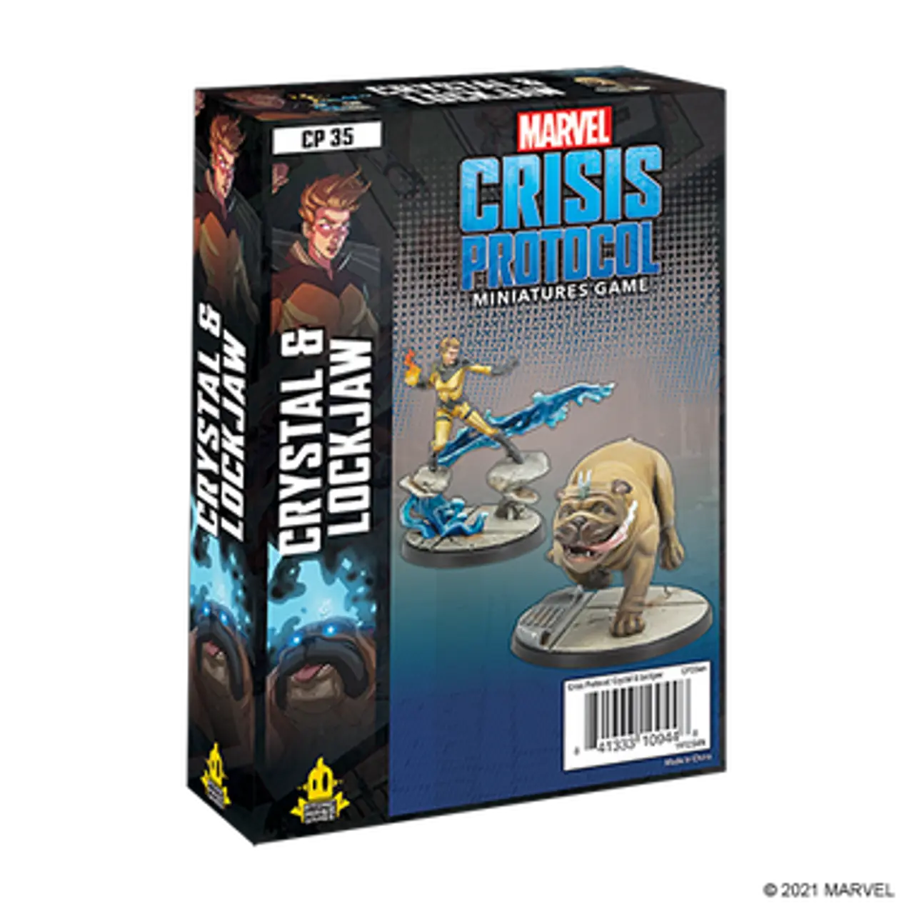 

Миниатюра Marvel Crisis Protocol: Crystal & Lockjaw