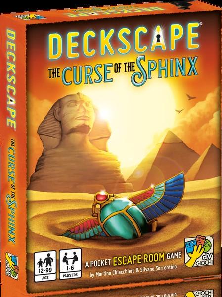 

Настольная игра DV GIOCHI Deckscape: Curse of the Sphinx