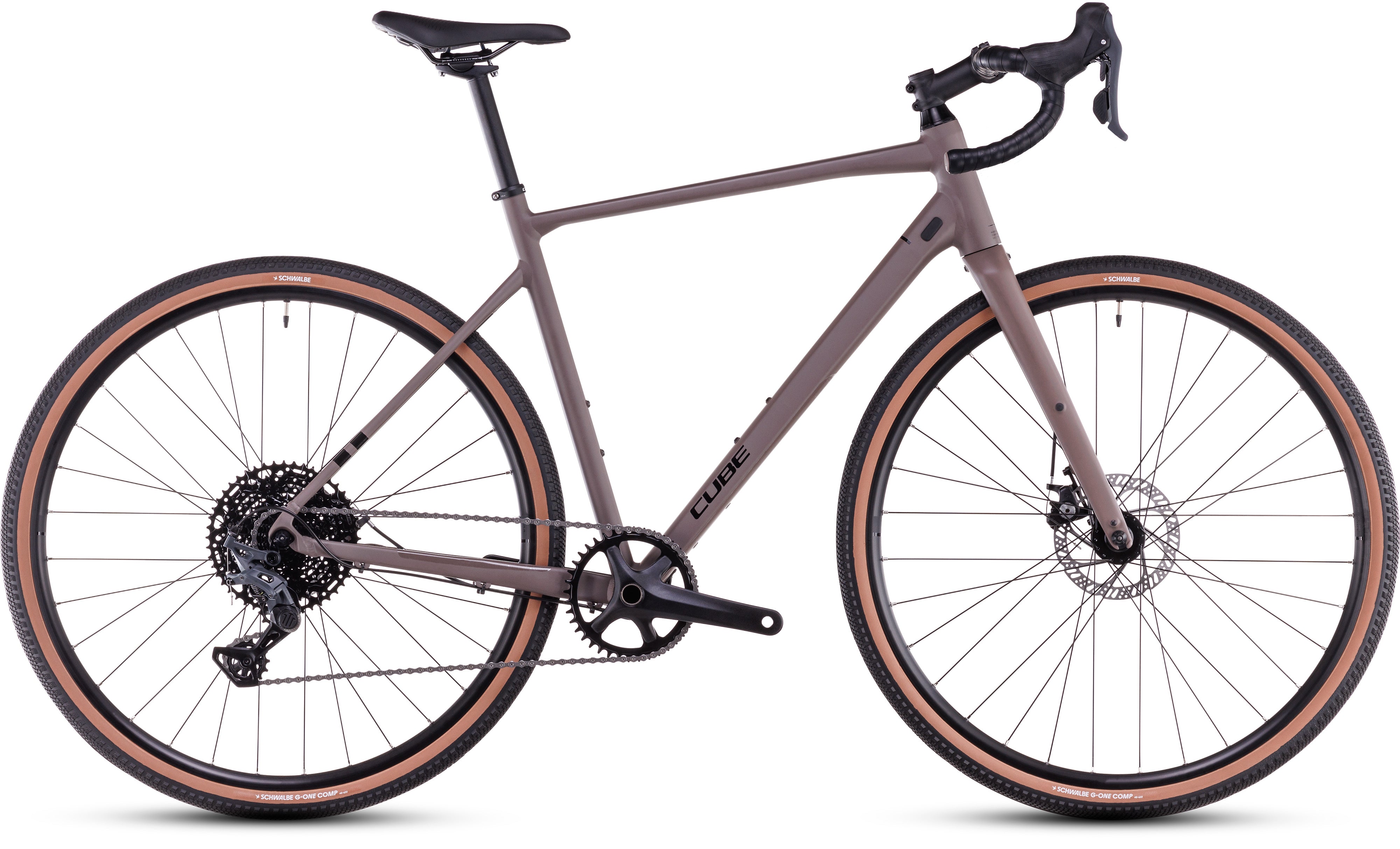 

Гравийный велосипед Cube Nuroad ONE cedar´n´black (2025)