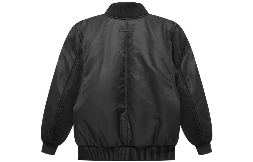 Fear Of God Куртка-бомбер FW22 Twill Black Puffer Unisex Black — фото 4