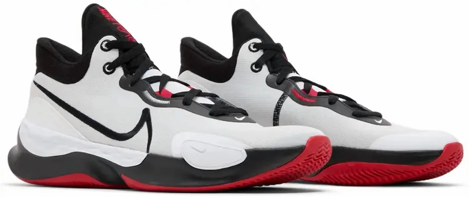 Nike Мужские кроссовки Renew Elevate 3 в бело-черно-платиновом цвете