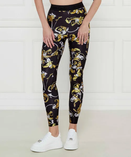 

Леггинсы fouseux Slim fit Versace Jeans Couture, черный