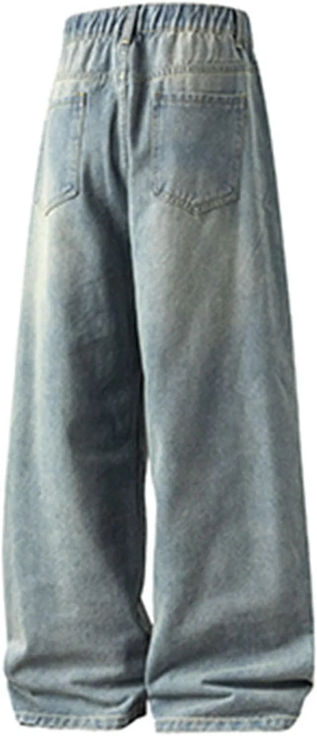 Джинсы свободные Wide Leg, D04 Blabj — фото 3