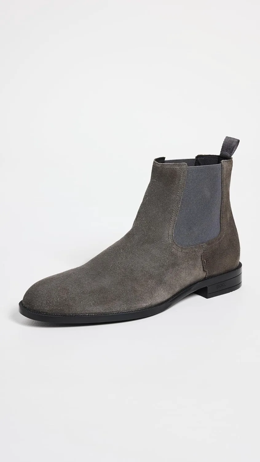 Ботинки BOSS Men's Tayil Chelsea Boots, серый — фото 3