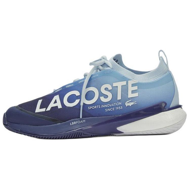 

LACOSTE Теннисные туфли мужские, темно-синие, низкие