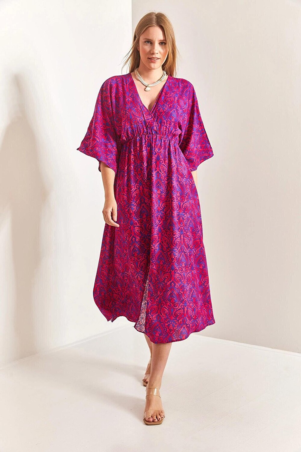 

Женское двубортное платье с вырезом спереди и разрезом спереди SHADE, фуксия, Розовый, Женское двубортное платье с вырезом спереди и разрезом спереди SHADE, фуксия