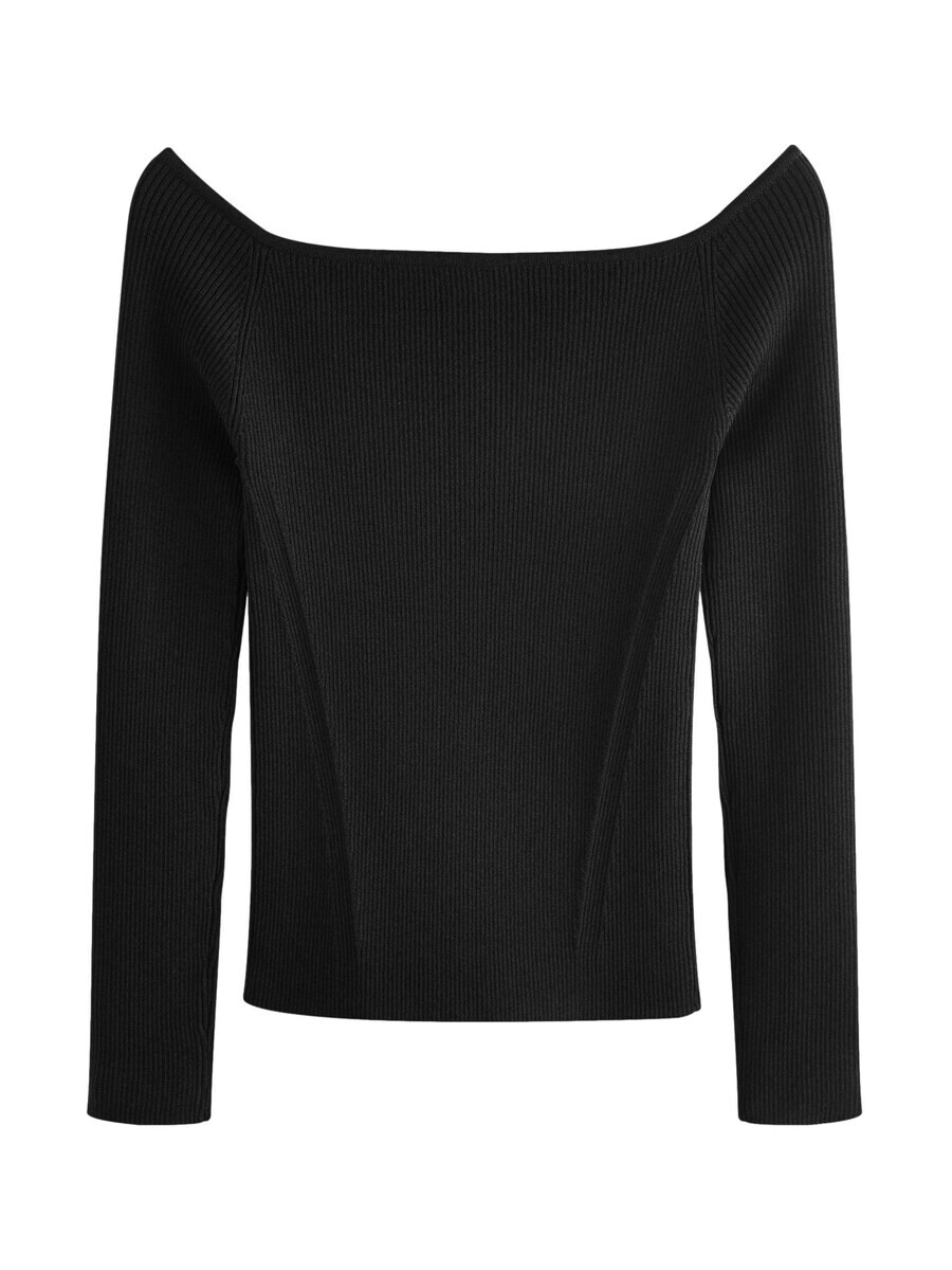 

Тонкий вязаный свитер Next Sweater, черный