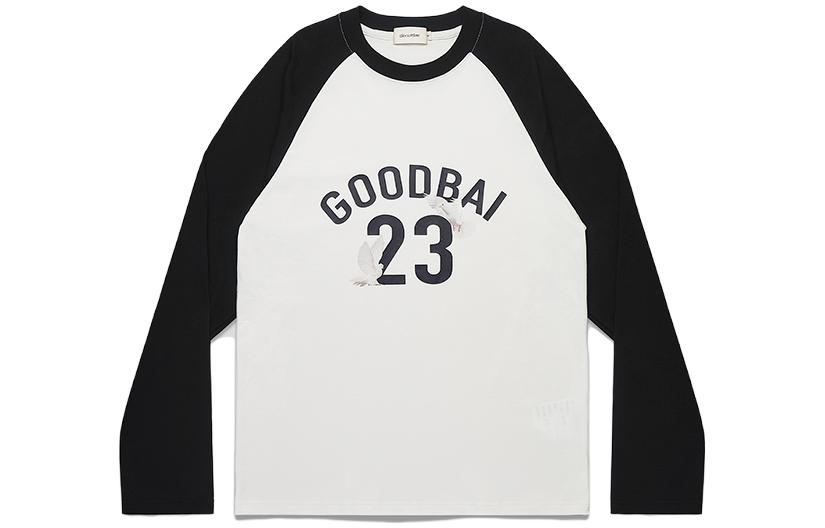 

Футболка унисекс GOOD BAI, черно-белая