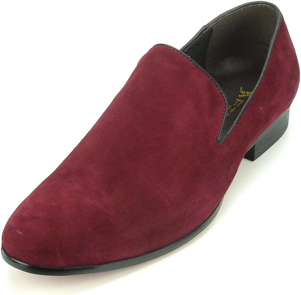 

Мужские замшевые лоферы Fiesso от Aurelio Garcia FI-7216 с отделкой слип-он Fiesso By Aurelio Garcia, бордовый